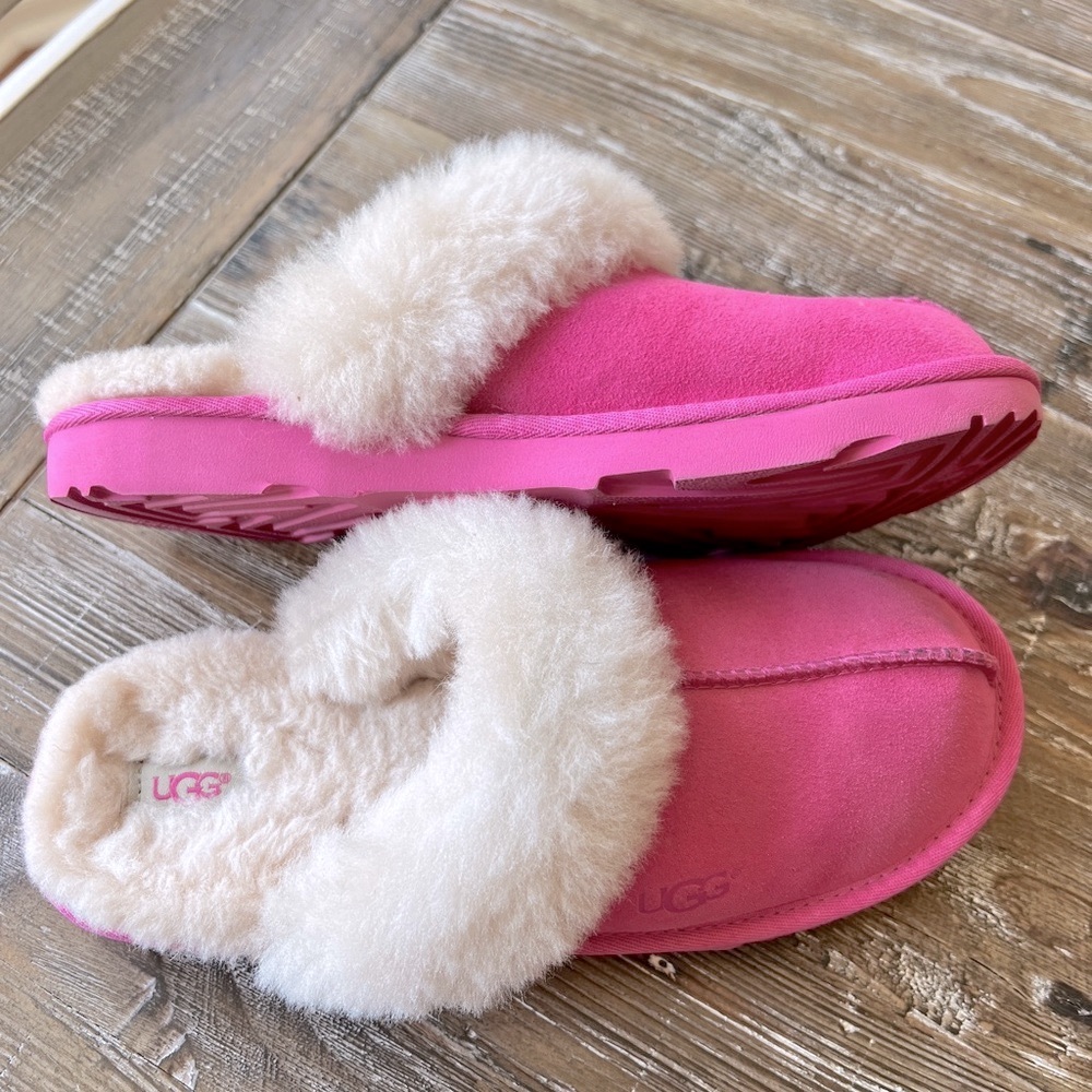 UGG slides pink slip ons